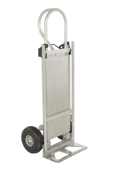 HAND TRUCK W/FOLDING PLATFORM PNEUMATIC